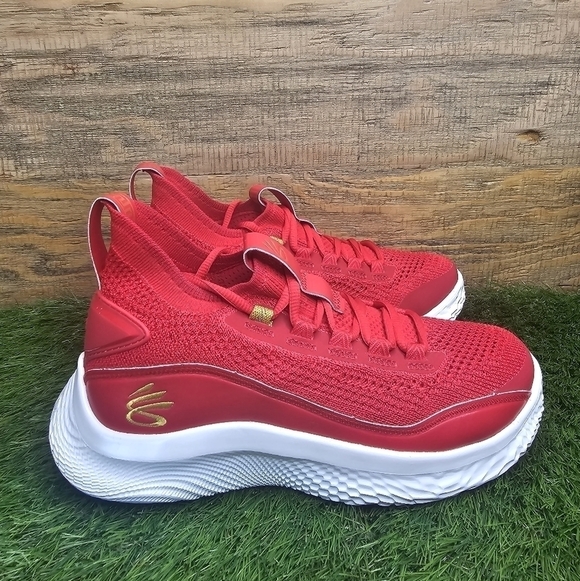 New Under Armour Curry Brand Curry Flow 8 'Chinese New Year' Sz 6Y - Picture 6 of 12